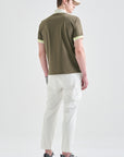 Lanvin Blanc Khaki Collared Top - Erthe Golf