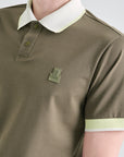 Lanvin Blanc Khaki Collared Top - Erthe Golf