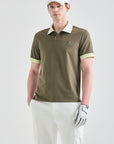 Lanvin Blanc Khaki Collared Top - Erthe Golf