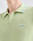 Lanvin Blanc Light Green Knit Top - Erthe Golf