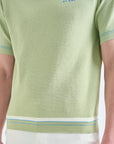 Lanvin Blanc Light Green Knit Top - Erthe Golf