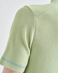 Lanvin Blanc Light Green Knit Top - Erthe Golf