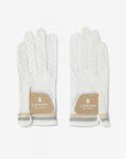 Lanvin Blanc Lambskin Gloves - Off White - Erthe Golf