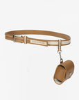 Lanvin Blanc Ball Case Belt - Camel - Erthe Golf