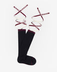 Lanvin Blanc Women's Socks - Black - Erthe Golf