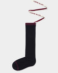 Lanvin Blanc Women's Socks - Black - Erthe Golf