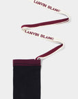 Lanvin Blanc Women's Socks - Black - Erthe Golf