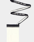 Lanvin Blanc Women's Socks - Ivory - Erthe Golf