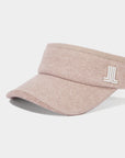 Lanvin Blanc Knit Visor - Light Beige