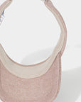 Lanvin Blanc Knit Visor - Light Beige
