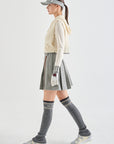 Lanvin Blanc Women's Hoodie Vest - Ivory - Erthe Golf