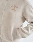 Lanvin Blanc Women's Zip Hoodie - White Grey - Erthe Golf