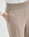 Lanvin Blanc Women's Pants - Sepia Beige - Erthe Golf