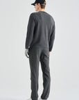 Lanvin Blanc Men's Sweater - Dark Grey - Erthe Golf