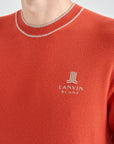 Lanvin Blanc Men's Sweater - Orange - Erthe Golf