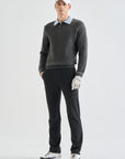 Lanvin Blanc Men's Sweater - Dark Grey - Erthe Golf