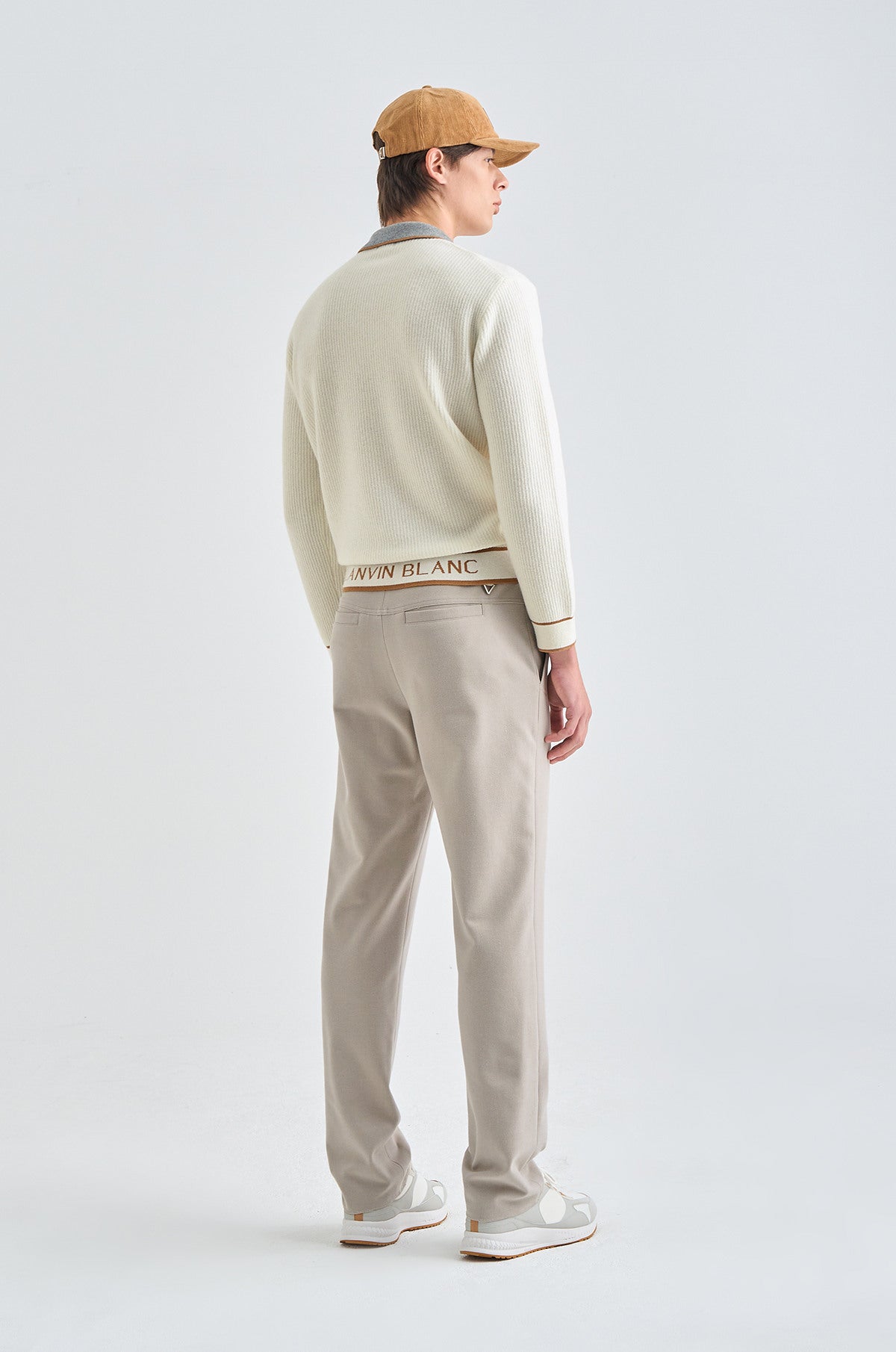 Lanvin Blanc Men's Sweater - Off White - Erthe Golf