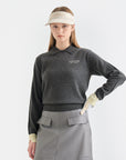 Lanvin Blanc Women's Sweatshirt - Grey - Erthe Golf