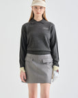 Lanvin Blanc Women's Sweatshirt - Grey - Erthe Golf