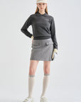 Lanvin Blanc Women's Sweatshirt - Grey - Erthe Golf