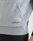 Lanvin Blanc Men's Hoodie Vest - Cool Grey - Erthe Golf