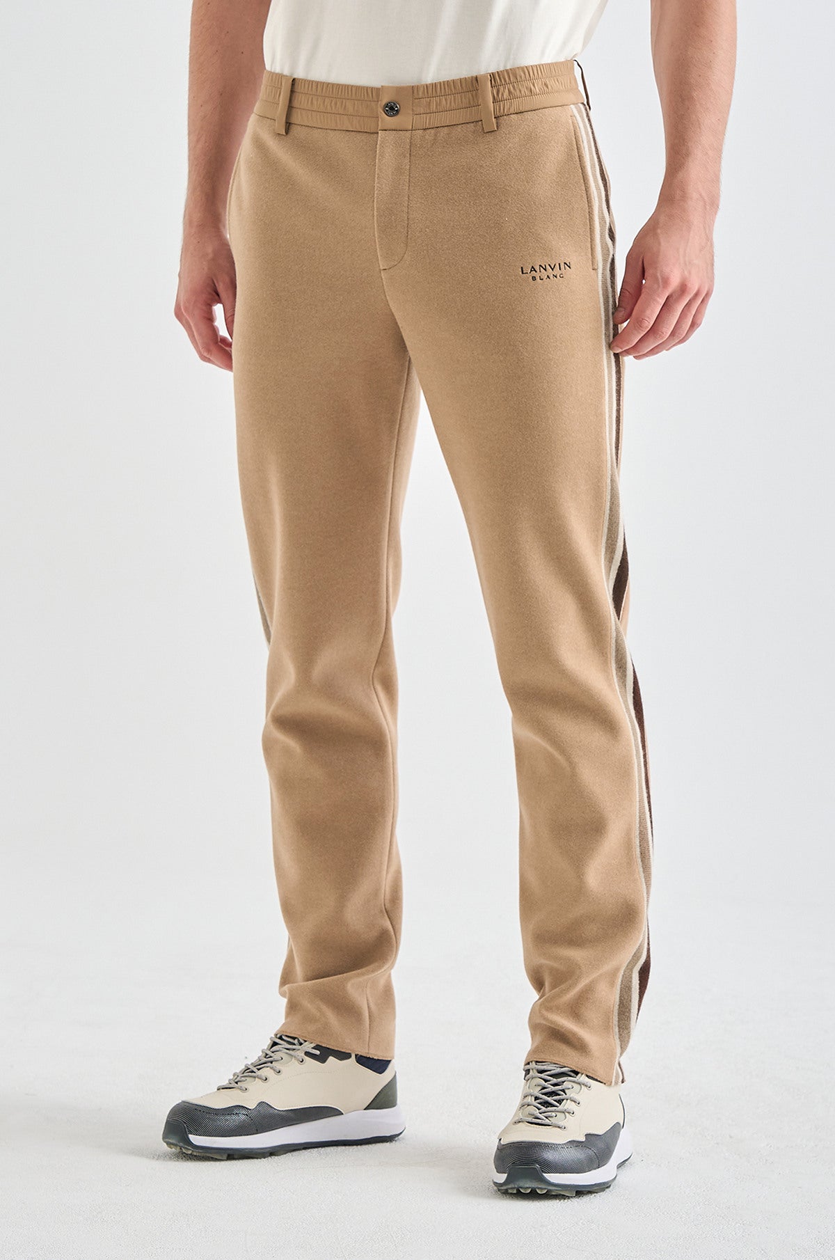 Lanvin Blanc Men's Pants - Camel - Erthe Golf