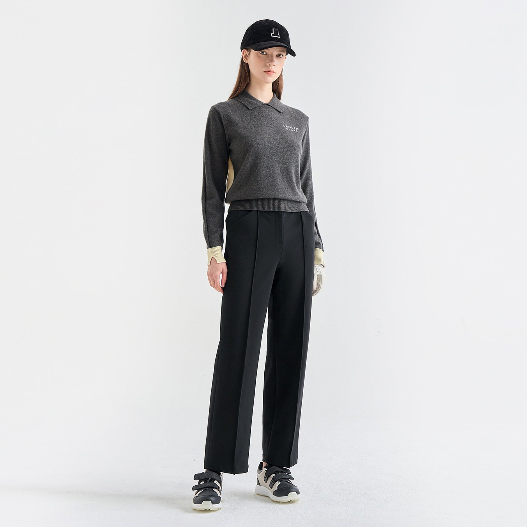 Lanvin Blanc Women's Pants - Black - Erthe Golf