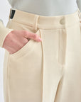 Lanvin Blanc Women's Pants - Beige - Erthe Golf