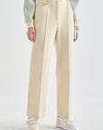 Lanvin Blanc Women's Pants - Beige - Erthe Golf