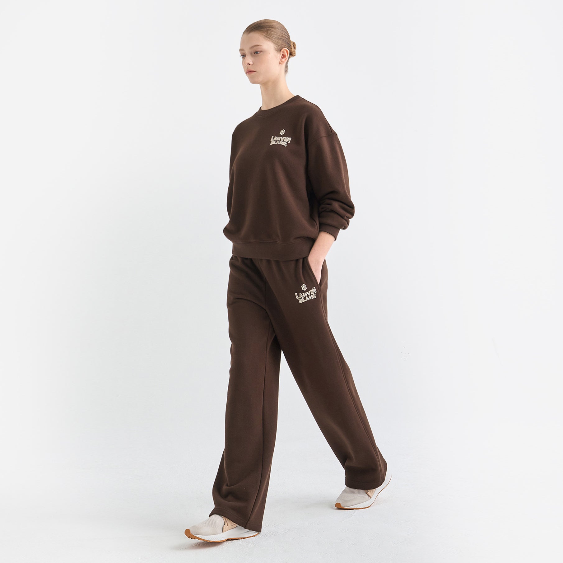 Lanvin Blanc Women's Sweatpants - Burgundy - Erthe Golf