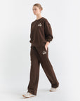 Lanvin Blanc Women's Sweatpants - Burgundy - Erthe Golf