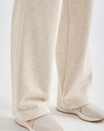 Lanvin Blanc Women's Sweatpants - Oatmeal - Erthe Golf