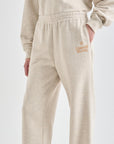 Lanvin Blanc Women's Sweatpants - Oatmeal - Erthe Golf
