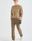 Lanvin Blanc Men's Sweater - Camel - Erthe Golf