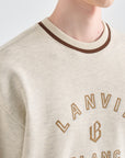 Lanvin Blanc Men's Sweater - Oatmeal - Erthe Golf