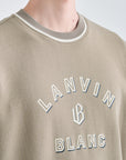 Lanvin Blanc Men's Sweater - Taupe Grey - Erthe Golf