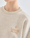Lanvin Blanc Women's Sweatshirt - Oatmeal - Erthe Golf
