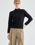Lanvin Blanc Women's Sweater - Black - Erthe Golf