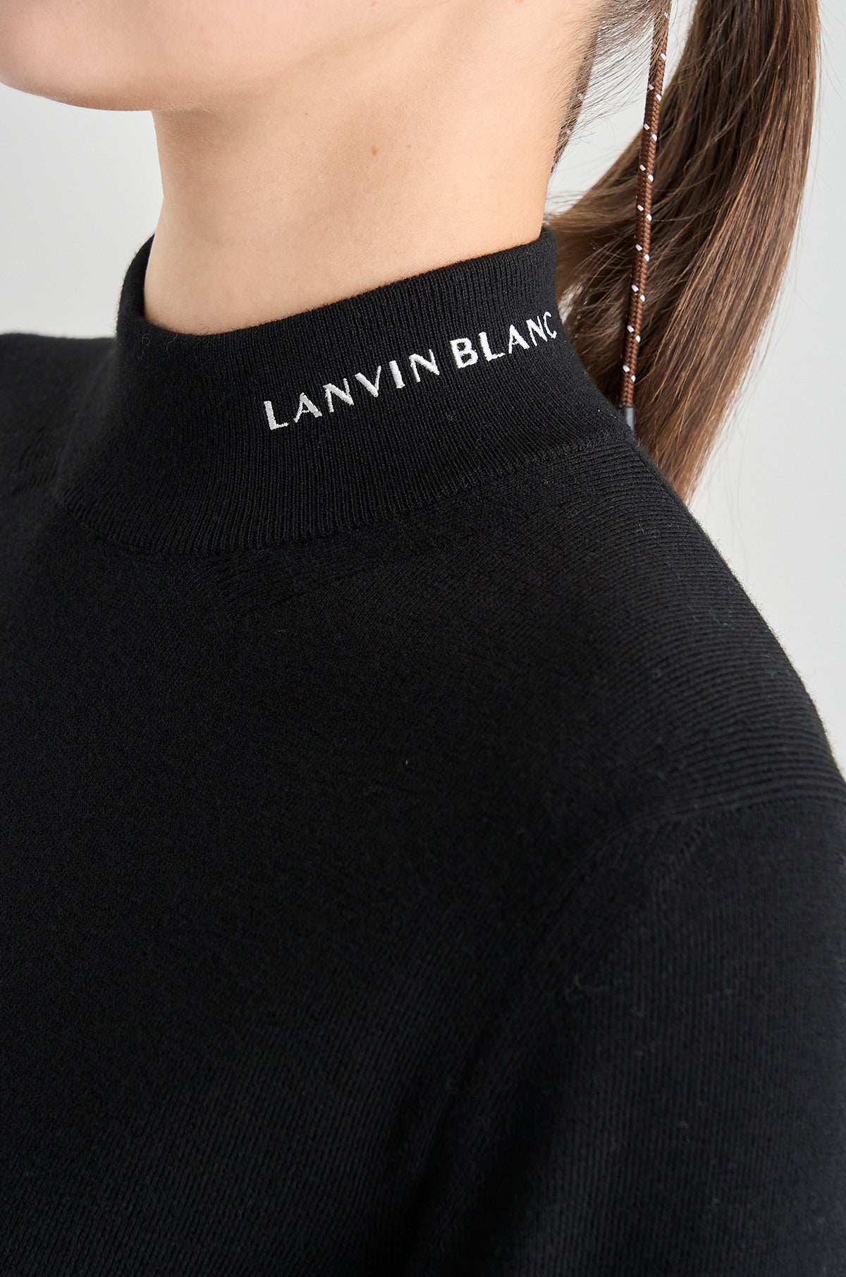 Lanvin Blanc Women's Sweater - Black - Erthe Golf