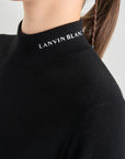 Lanvin Blanc Women's Sweater - Black - Erthe Golf