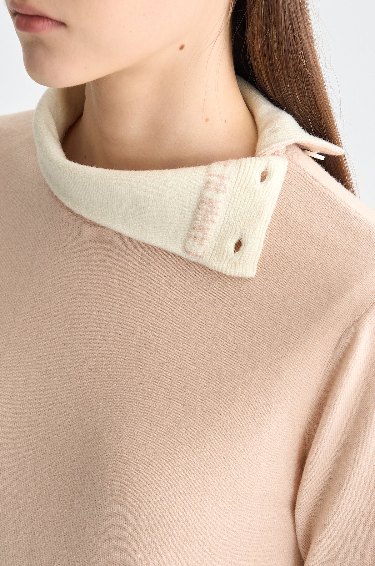 Lanvin Blanc Women's Turtle Neck Top - Pink - Erthe Golf