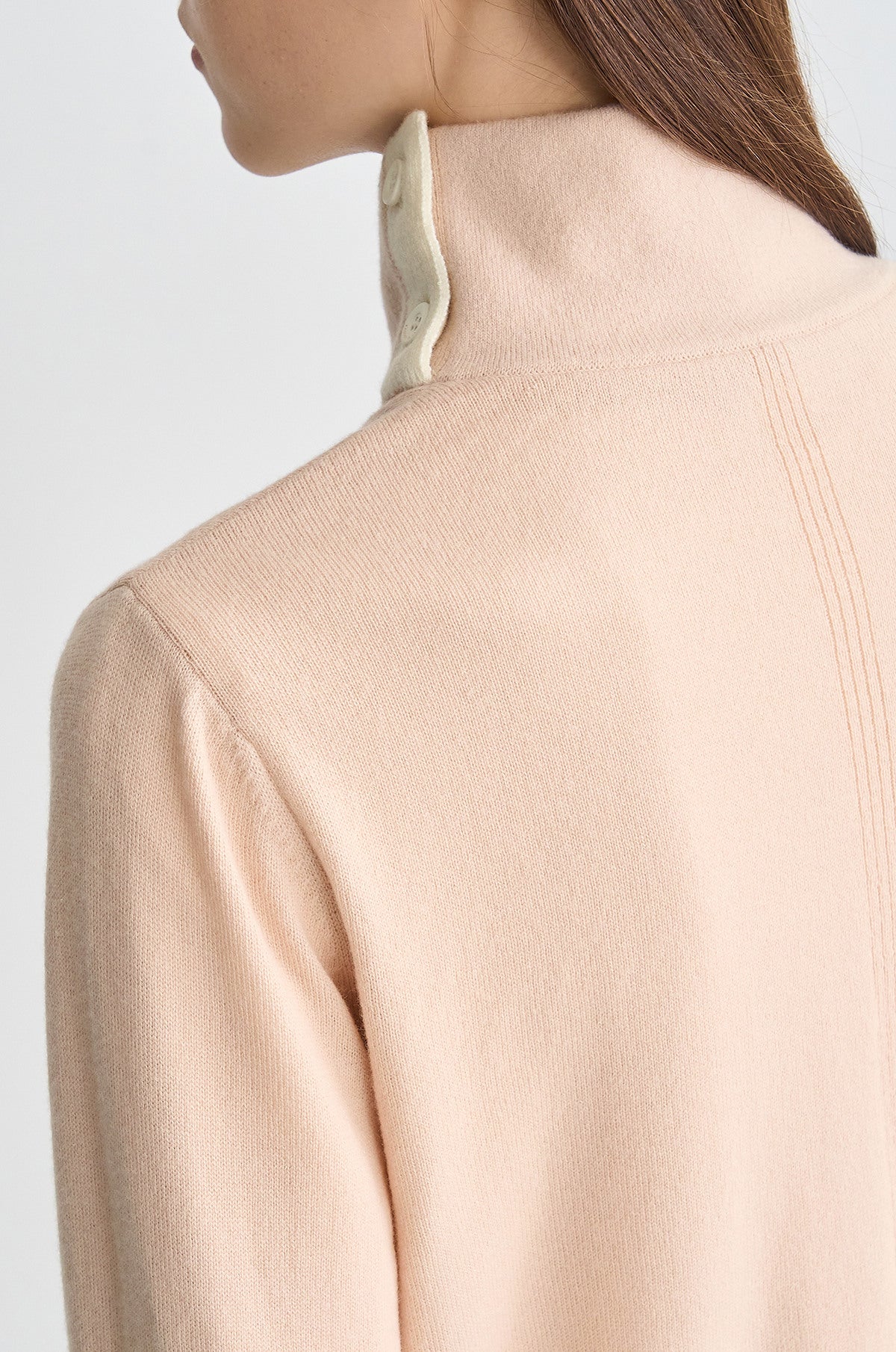 Lanvin Blanc Women's Turtle Neck Top - Pink - Erthe Golf