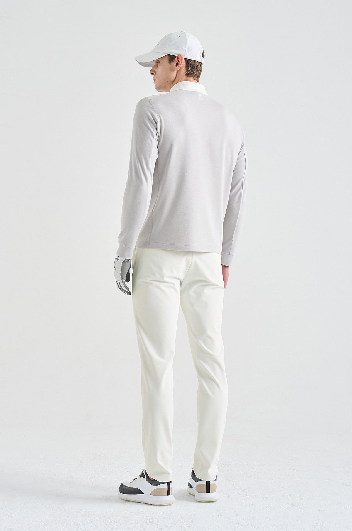 Lanvin Blanc Men's Polo - Light Grey - Erthe Golf