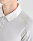 Lanvin Blanc Men's Polo - Light Grey - Erthe Golf