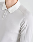 Lanvin Blanc Men's Polo - Light Grey - Erthe Golf