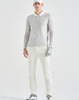 Lanvin Blanc Men's Polo - Light Grey - Erthe Golf
