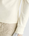 Lanvin Blanc Women's Long Sleeve Polo - Off White - Erthe Golf