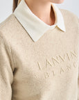 Lanvin Blanc Women's Sweater - Camel - Erthe Golf
