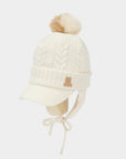 Women's Knit Hat - Ivory - Erthe Golf