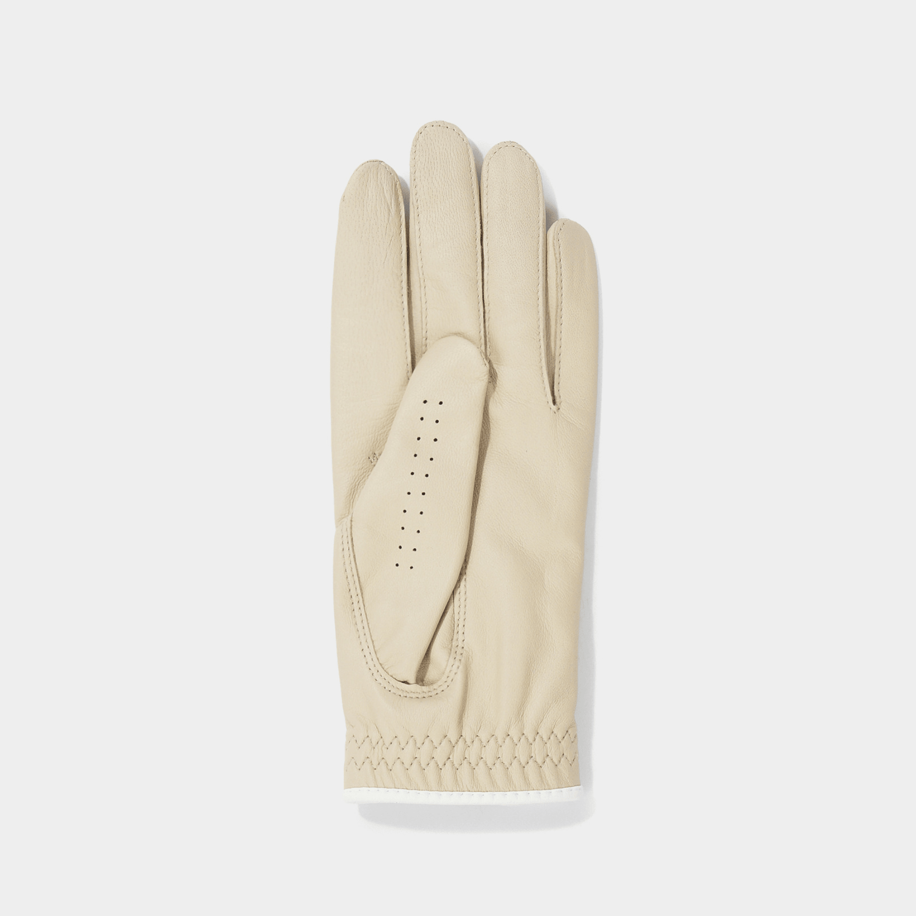 Lanvin Blanc Lambskin Left Hand Glove - Light Beige | Erthe Golf